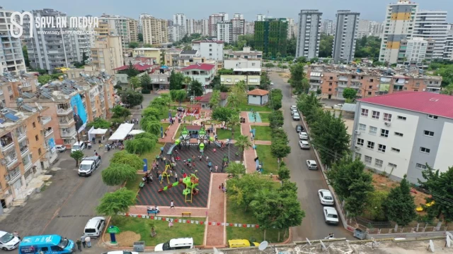 2000 Evler'e nefes aldıracak park hizmete girdi