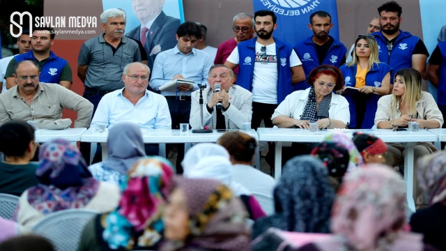 Akif Kemal Akay, Bahçeşehir Mahallesinde Halk Toplantısı Yaptı