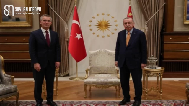 Erdoğan Stoltenberg ile görüştü