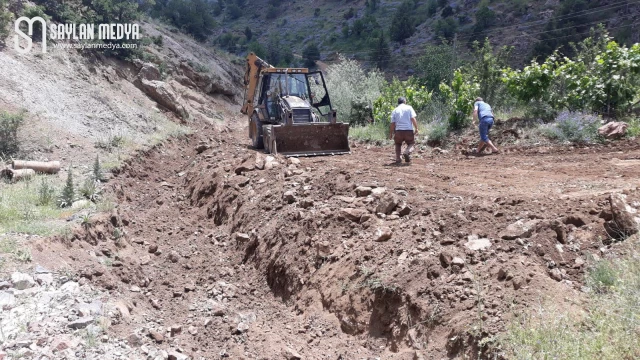 Pozantı'da Bahçe Yolları Düzenlendi