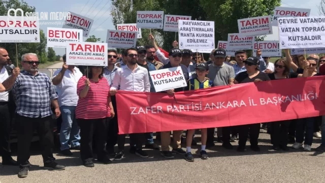 Zafer Partisi’nden ’toprak’ tepkisi