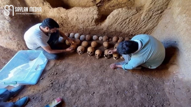 Adıyaman’da kaçak kazıda 27 iskelet çıktı!