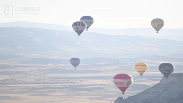 Yılın ilk yarısında 280 bini aşkın balon yolcusu taşındı