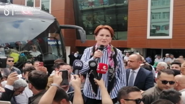 Akşener: Harami düzeni el ele göndereceğiz