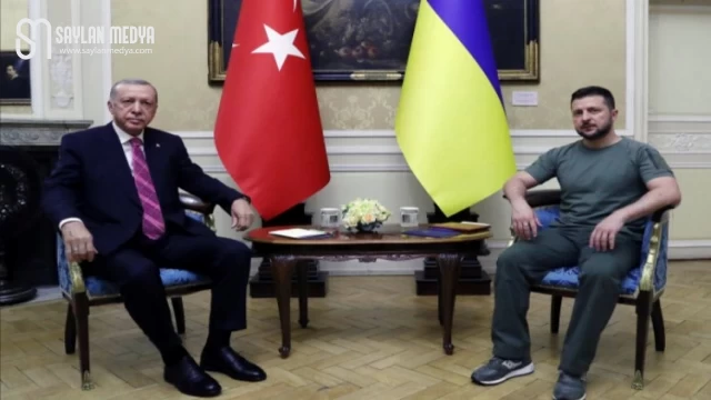 Cumhurbaşkanı Erdoğan Liviv'de Zelenskiy ve Guterres ile görüştü