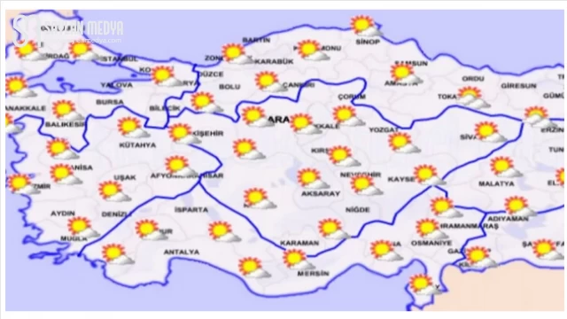 Türkiye’de bugün hava nasıl olacak?