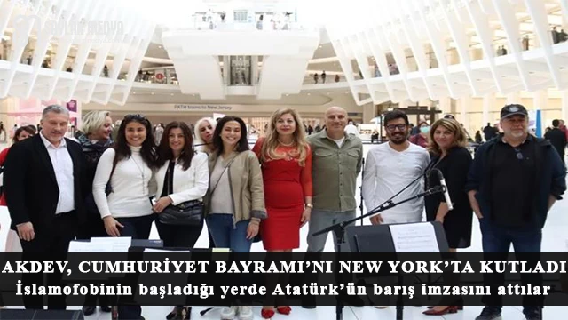 AKDEV, Cumhuriyet Bayramını New York'ta Kutladı