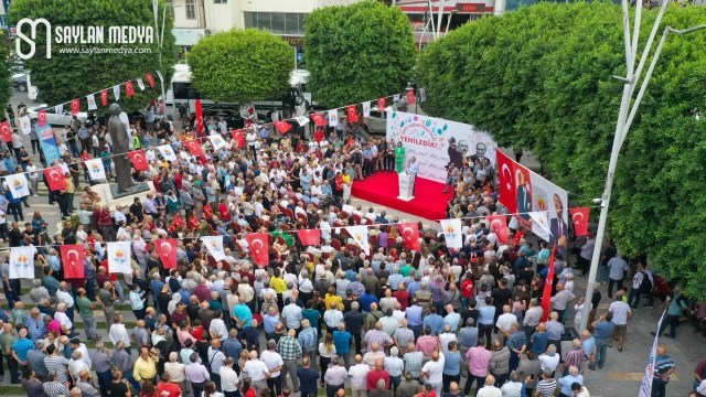 Yenilenen İnönü Parkı’nın açılışı törenle yapıldı