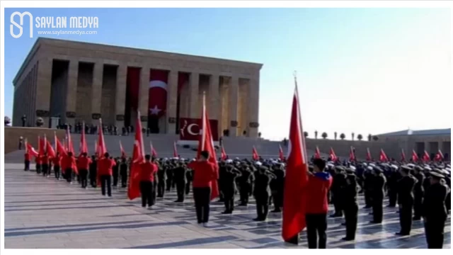 Devlet erkanı Anıtkabir’de Ata’sını andı