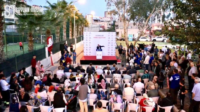 Seyhan'da, Aydınlar Çocuk ve Dinlenme Parkı hizmete açıldı.