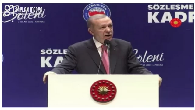 Cumhurbaşkanı Erdoğan zam oranını ’kadro şöleni’nde açıkladı