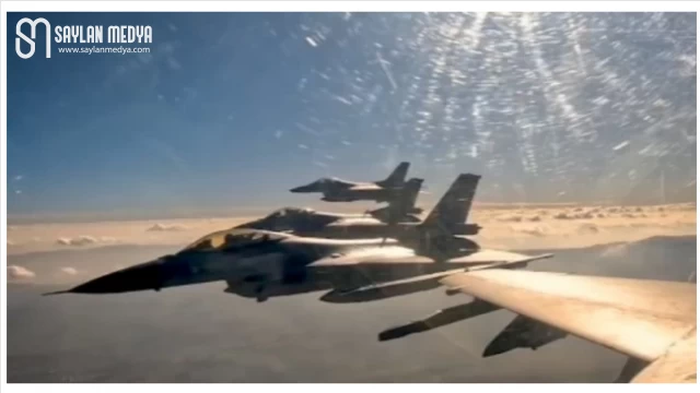 F-16’lardan gerçek mühimmatla tam isabet!