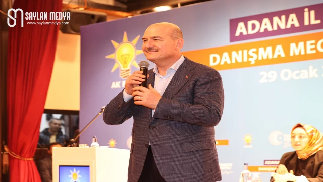 İçişleri Bakanı Süleyman Soylu Yüreğir’de esnafla buluştu