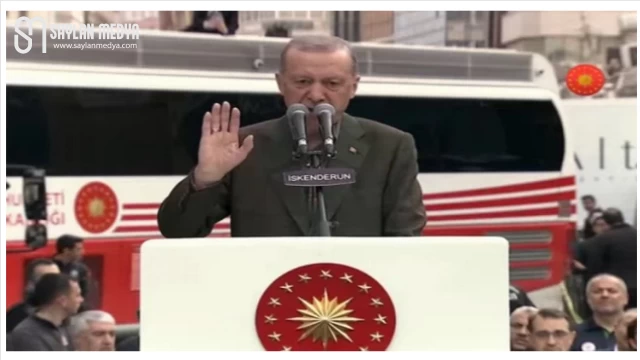 Cumhurbaşkanı Erdoğan, deprem bölgesinde muhalefeti eleştirdi