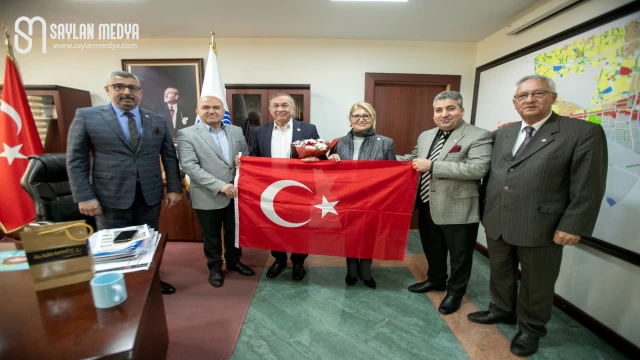 İYİ Parti Seyhan İlçe Teşkilatından Başkan Akif Kemal AKAY'a ziyaret