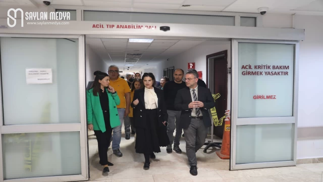 Rektör Prof. Dr. Tuncel, Balcalı Hastanesine Ziyaretlerini Sürdürüyor