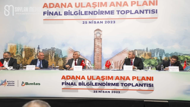 Adana Ulaşım Ana Planı Bilgilendirme Toplantısı yapıldı