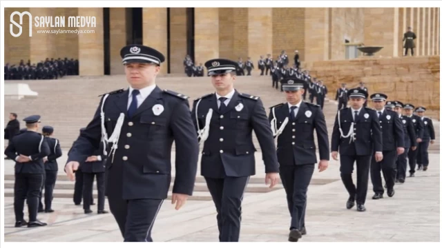 Türk Polis Teşkilatı Ata’nın huzurunda