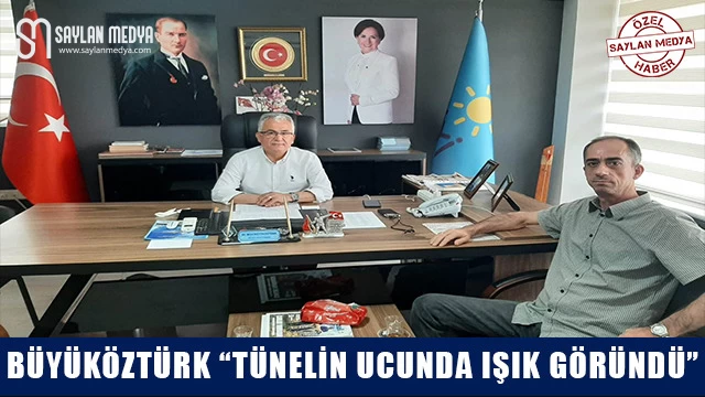 Büyüköztürk; "Tünelin Ucunda Işık Göründü"