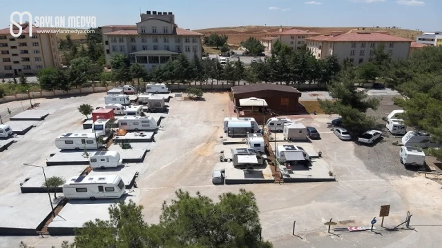 Gaziantep’te karavan konaklama alanı açıldı