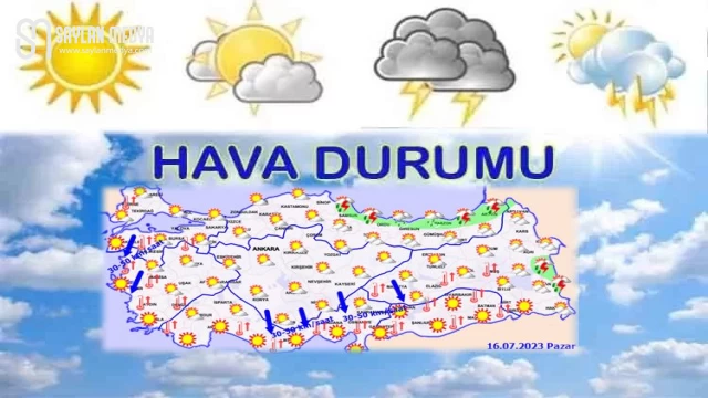 Meteoroloji’den sıcak hava ve yağış uyarısı