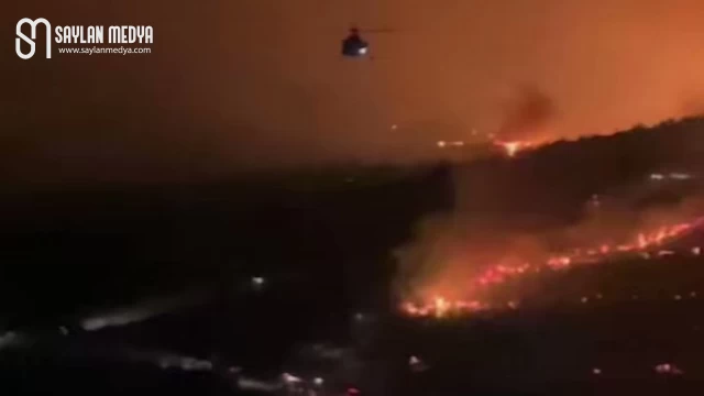 Gece görüşlü helikopterler sürekli görev yaptı!