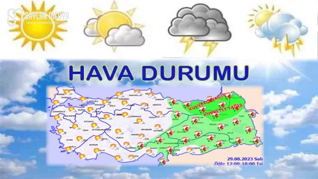 Meteoroloji’den kuvvetli yağış uyarısı... ADANA 33°C