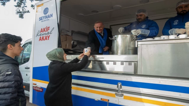 Sabah çorbası Akif Başkan'dan