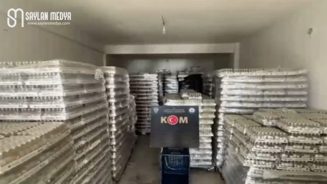 187 ton kaçak alkol yakalandı