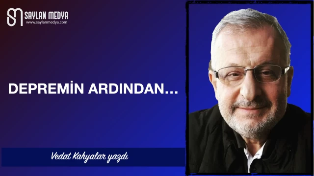 Depremin ardından...