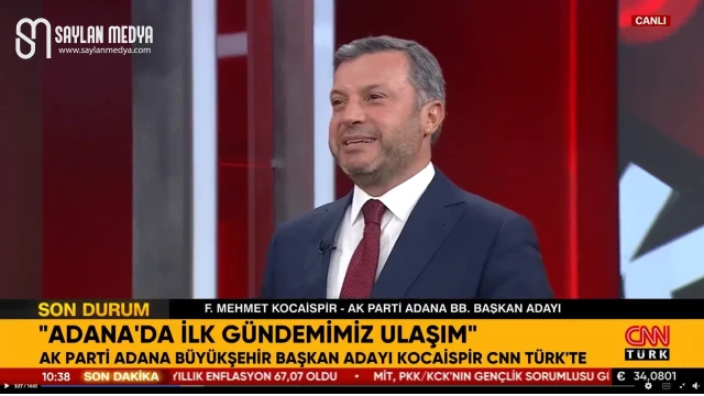 Kocaispir, CNN Türk’te projelerini anlattı