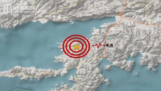 Marmaris’te 4,4 büyüklüğünde deprem!