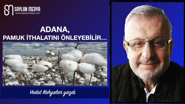 Adana, pamuk ithalatını önleyebilir...