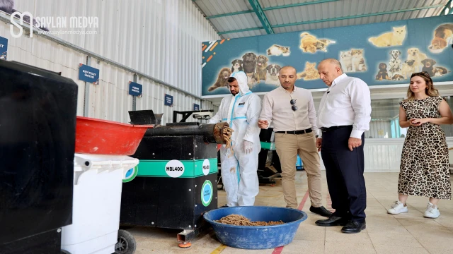 Ali Demirçalı, Mama Üretim Tesisi’ni ziyaret ederek incelemelerde bulundu