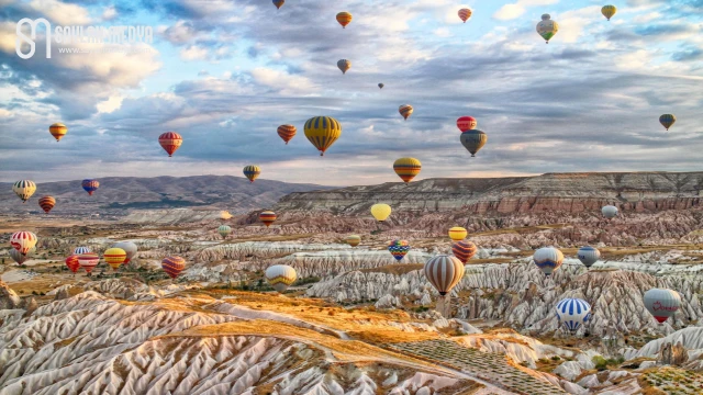 Sıcak hava balonları rekora uçtu!