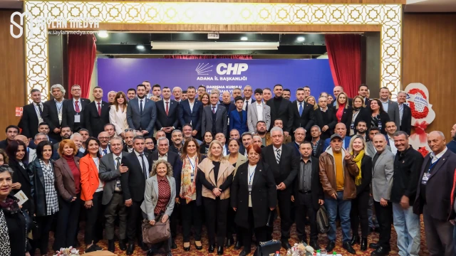 CHP Adana “İl Danışma Kurulu” toplantısını gerçekleştirdi