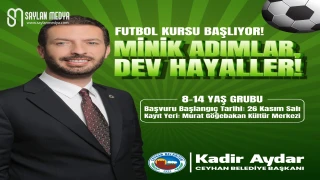 Ceyhan'da geleceğin futbol yıldızları yetişecek